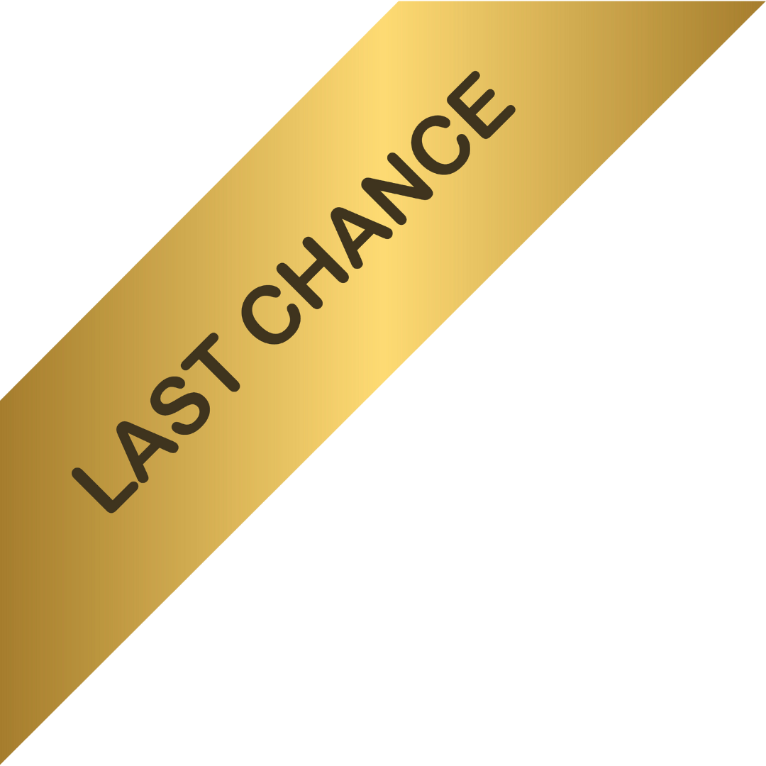 Logo for Last Chance – Limited Stock Remaining!