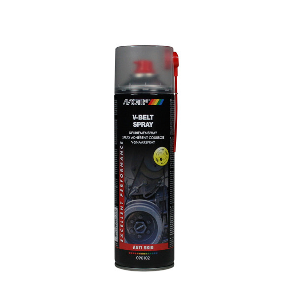 Motip V-Belt Spray 500ml - for squeaking fan belts