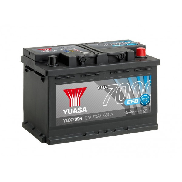 Yuasa YBX7096 12V 75Ah 700A EFB Start Stop Battery image