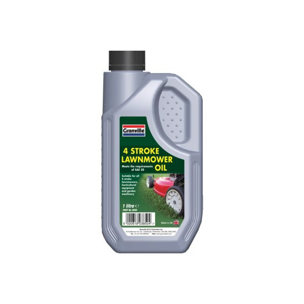 Granville SAE30 4 Stroke Lawnmower Oil 1 Ltr image