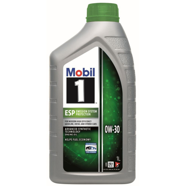 Mobil 1 0w30 ESP Motor Oil 1ltr image