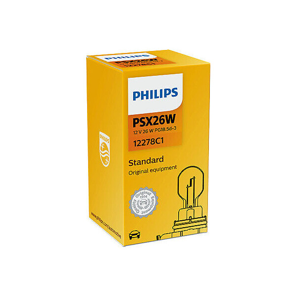 Philips Vision PG18.5d PSX26W Halogen Bulb image