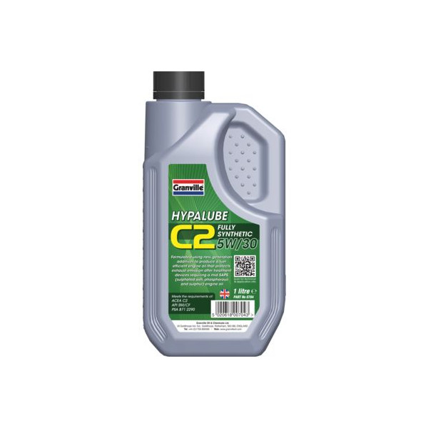 Hypalube 5W30 C2 Fully Synthetic Engine Oil - 1 Litre image