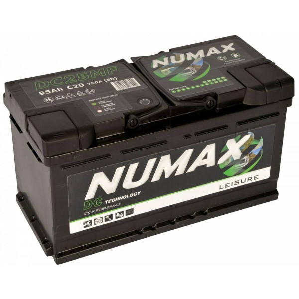 NUMAX 105AH 230 CYCLES LEISURE BATTERY NCC=B 353X175X190 image