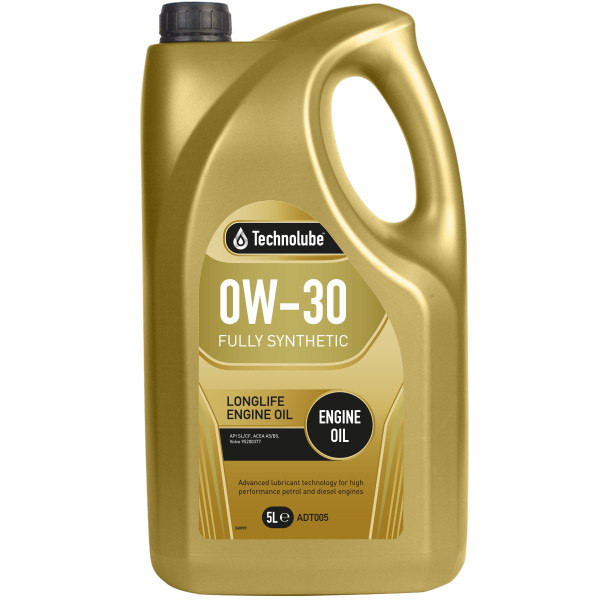 Technolube 0W30 Fully Synthetic 5 litre Engine Oil image