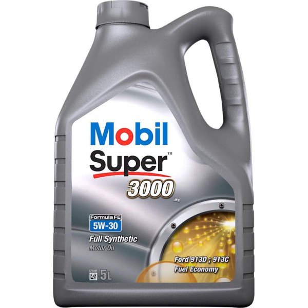 Mobil Super 3000 5w30 X1 Formula  FE Fully Syn Motor Oil 5lt image