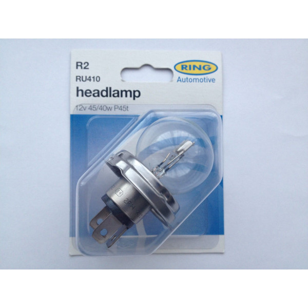 RING Ring RU410 R2 Headlamp Bulb 410 12V 45/40W P45t image