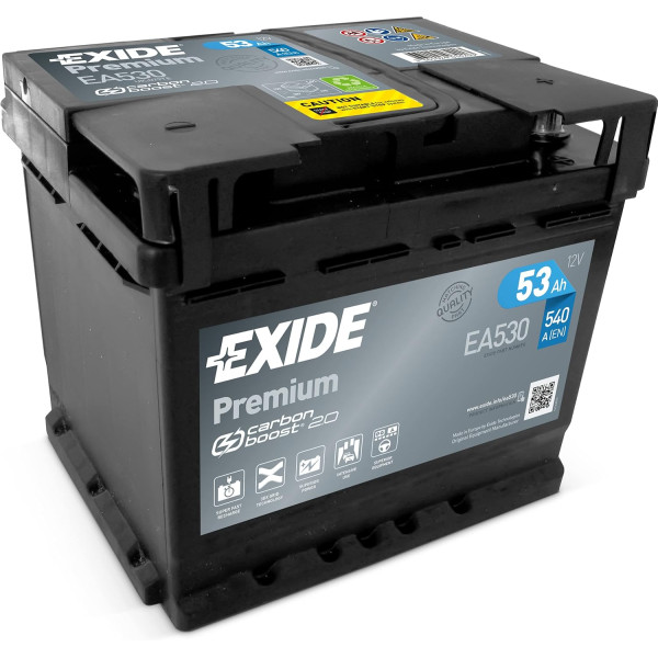 EXIDE Premium Battery 012 12V 53AH image