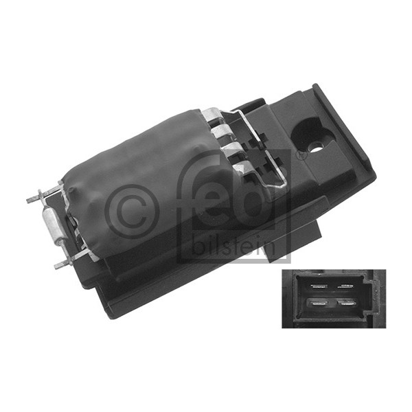 Febi 45415 Heater Resistor image