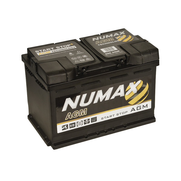 NUMAX AGM SEALED BATTERY 12V 70AH 096AGM image